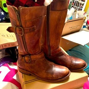 Bedstu GOGO Teal Driftwood Boots Size 10